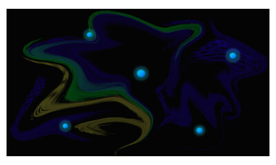 Abstract dark bluish Liquid background illustration