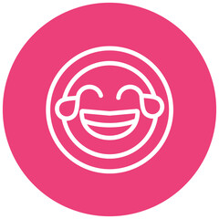 Face with Tears of Joy Icon