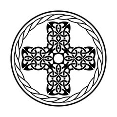 Celtic vintage symbol vector illustration