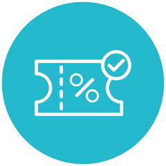 Discount Coupon Icon