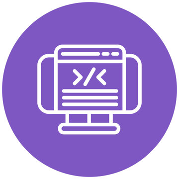 Web Coding Icon