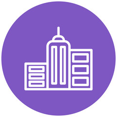 Cityscape at Dusk Icon