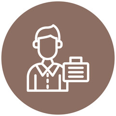Entrepreneur Vector Icon