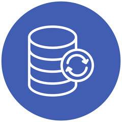 Data Refresh Vector Icon