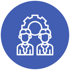 Team work Vector Icon