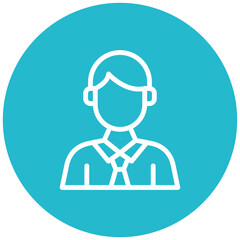 College Student Male Icon