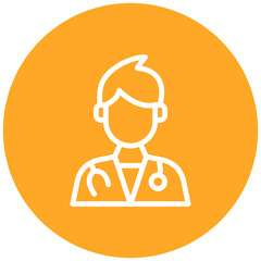 Medical Doctor Male Icon