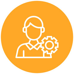 Project Manager Male Icon