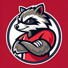 vector illustration of cartoon cat