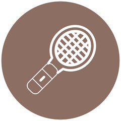 Tennis racket Icon