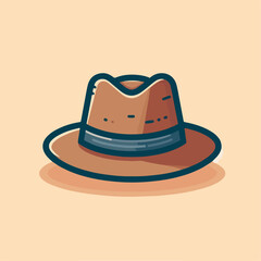 cowboy hat vector illustration
