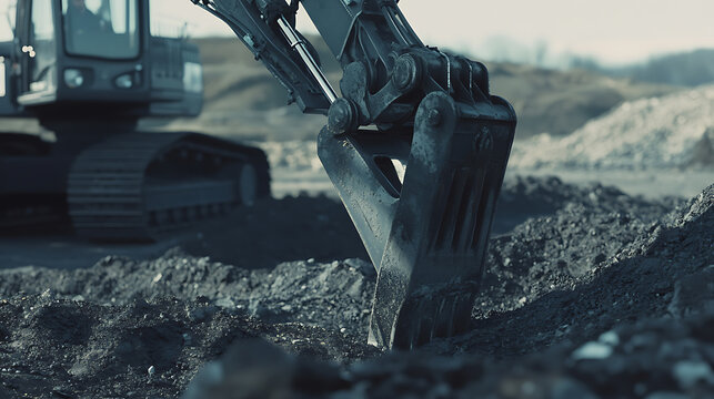 Heavy equipment operator using a bulldozer to level construction land. Featuring construction site preparation and large machinery