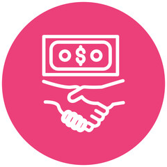 Corrupt Handprint Icon