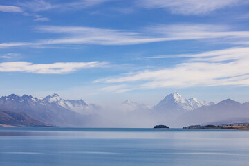 Lake Pukaki and Mt Cook, New Zealand