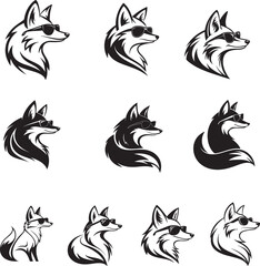 Fox Throat vector file 