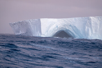 Iceberg in the Southern Ocean. Antarctica.