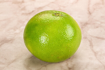 Green ripe fruit sweetie citrus