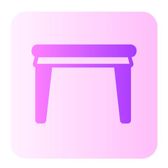 Table  gradient icon