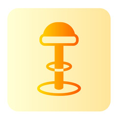Stool  gradient icon