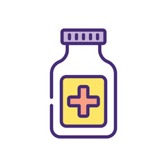 Medicine  Icon vector stock illustration