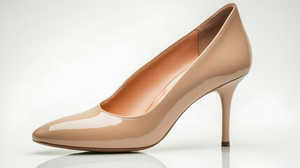 Beige High Heels, Studio Shot