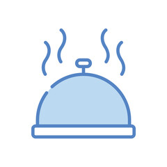 Food Tray Icon vector stock illustration