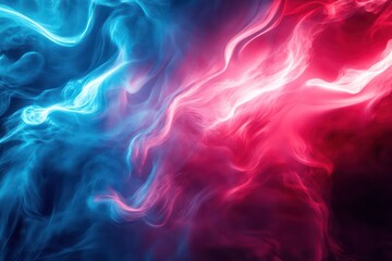 Fototapeta premium Abstract vibrant blue pink background design