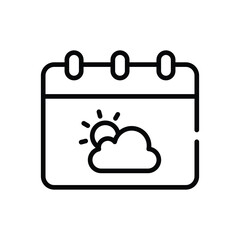 Calendar  Icon vector stock illustration