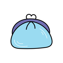 Purse icon vector stock illustration