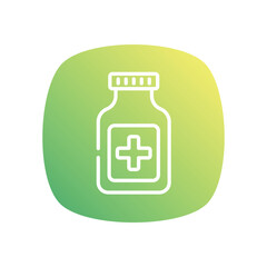 Medicine  Icon vector stock illustration