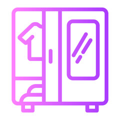 Closet gradient icon