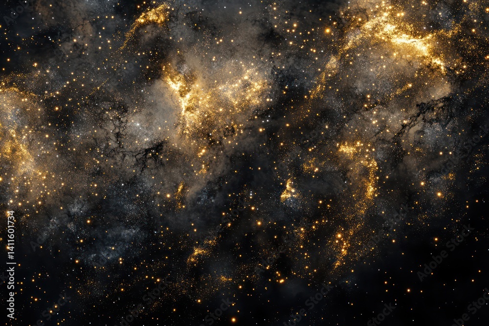Wall mural deep space nebula image