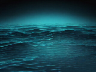 Obraz premium sea ​​gradient with waves, gradient background image AI generated