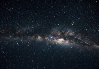 Fototapeta premium Milky Way Galaxy in the Night Sky