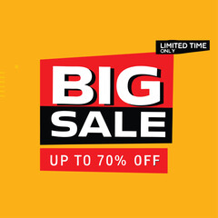 big sale offer banner