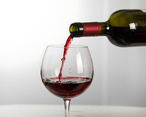 The rich crimson flows, a promise of warmth and flavor. From bottle to glass, a moment of pure indulgence unfolds. Sip, savor, unwind.