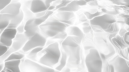 Elegant grayscale water surface with light. Ideal background for modern designs or textures.