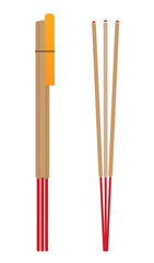 Candle Tied with Incense Sticks, and Burning Incense.