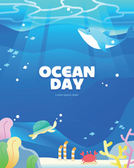 바다의 날 일러스트 08
