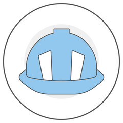 Hard Hat icon, Head Protection You Can Trust, Built for Safety, Worn for Life