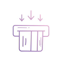 Life Insurance icon vector stock illustration