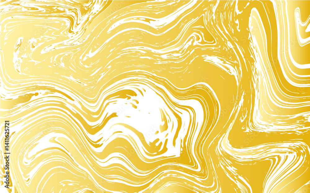 Poster abstract white and gold marble background with marble texture design. fluid, organic movement with s