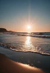 Fototapeta premium Beach and sun