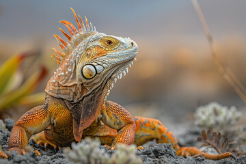 Fototapeta premium Desert Eguana