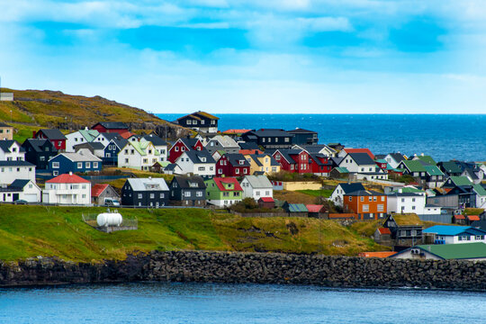 Town of Eidi - Faroe Islands