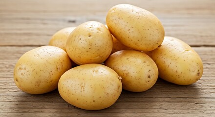 Russet Potatoes: A Rustic Still Life of Golden Tubers