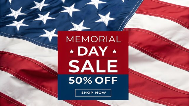 Memorial day sale event: shop now for patriotic deals and savings on american products - Powered by Adobe