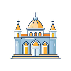 religion architecture  icon, religion architecture  vector illustration-simple illustration of religion architecture , perfect for religion architecture  logos and icons