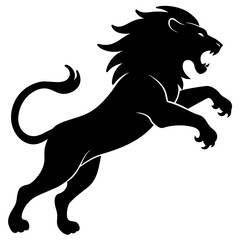 black horse vector illustration