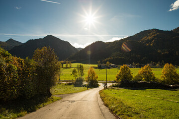 road in the mountains
